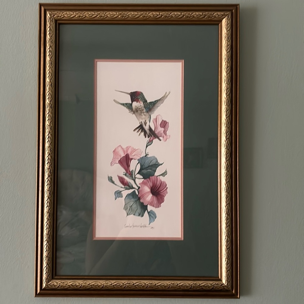 Framed artwork